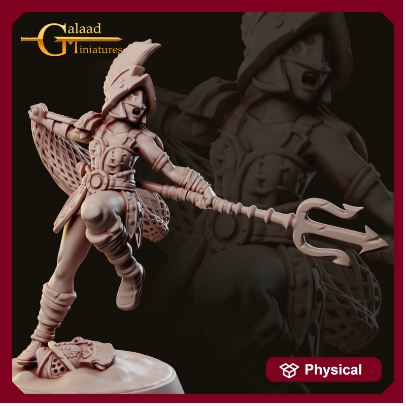 Female Gladiator Retiarius