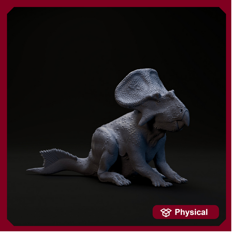 Protoceratops sitting 1-20 scale dinosaur - Only-Games