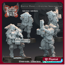 Battle Nuns with Gatling Shockrifles - Light Armor
