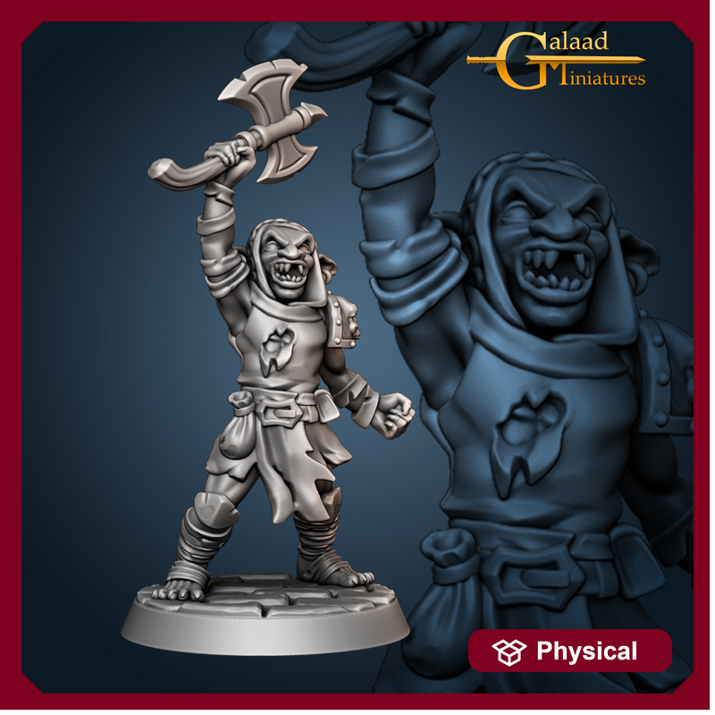 Goblin with axe