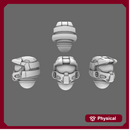 Space Knights V10K Chief Helmet X 10