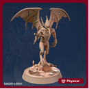 Water Mephit - Elemental Mephit - Mephit Monster - Monster