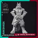 Rakshasa - Medium Demon - PRESUPPORTED - Hell Hath No Fury - 32 mm Scale