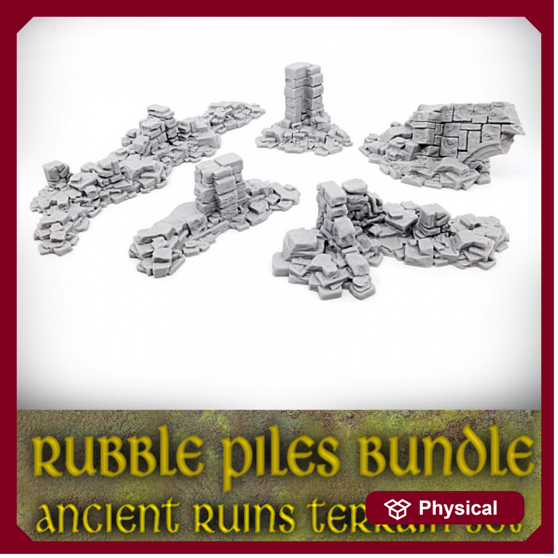 Rubble Pile Bundle: Ancient Ruins Terrain Set