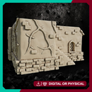 Medieval Stone House 6 - Fantasy Village Terrain STL, DnD & Wargaming Scenery
