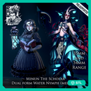 Minun The Scholar - Dual Form (Mermaid) Mini - STL only