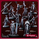 Grimdark Dark Elves | Bestiarum | Wargaming DnD Miniatures