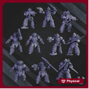 White Megalodon Clan Warriors