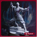 Drow Blind Monk - Uxas Vergos