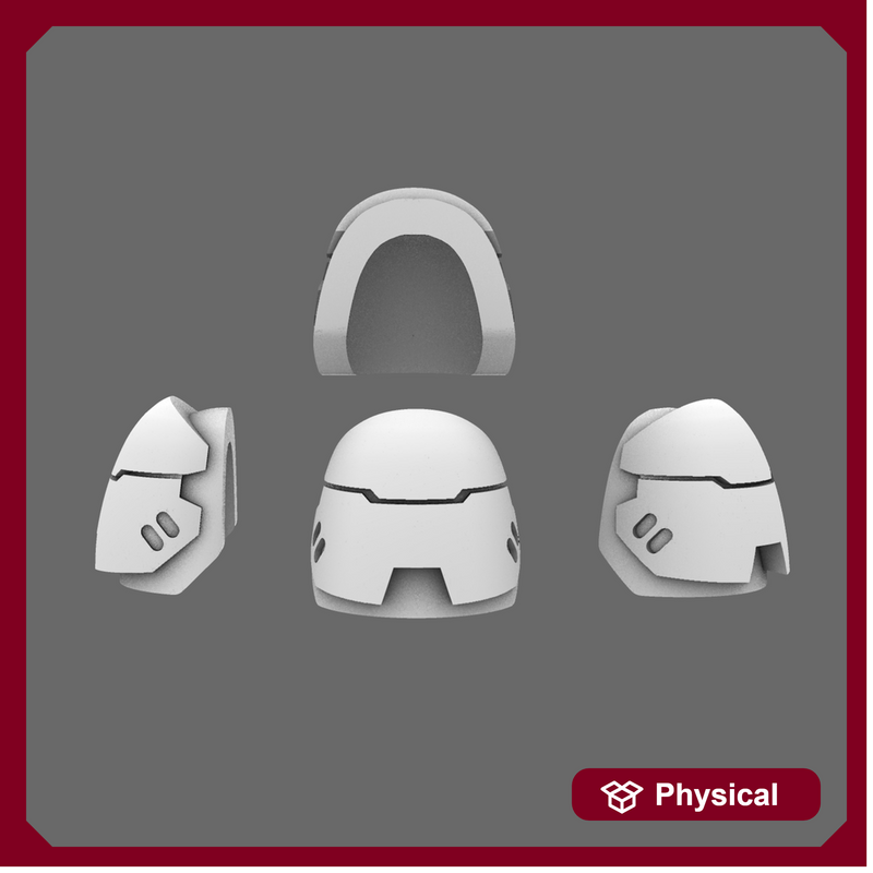 Space Knights V6 Stroud Smooth Shoulder Pad Type C X 10