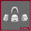 Space Knights V6 Stroud Smooth Shoulder Pad Type C X 10