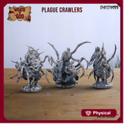 Flesh Abomination Crawlers Demon | 55mm tall | 28mm/32mm scale | Dungeons and Dragons | Pathfinder | - Only-Games