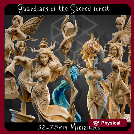 Guardians of the Sacred Forest 32mm - Only-Games