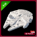 (XW) Inverted Millennium Falcon