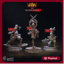 Shadow Monks - Eternal Monks - CastNPlay - Terrain Wargaming D&D DnD 28mm 32mm 40mm 54mm