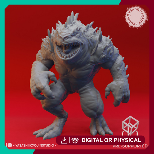Hezrou - Tabletop Miniature (Pre-Supported) - Only-Games