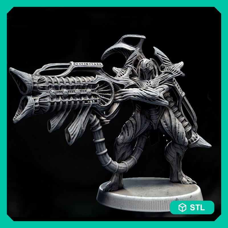 TechnoMech Infantry ( Pose 6 of 7)