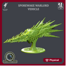 SPOREWAKE WARLORD VEHICLE - 120mm Base