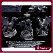 Legendary Chromatic Green Dragon (4 sizes) D&D Unpainted Miniature | 206mm Height | Resin Figurine |Dungeons and Dragons 5e Pathfinder - Only-Games