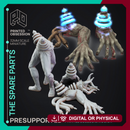 Living Spare parts - Frankensteins Lab - PRESUPPORTED - 32mm scale