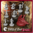 Bag of Dungeon figures: Set of 9
