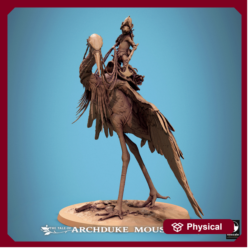 Heron Walk Mounted