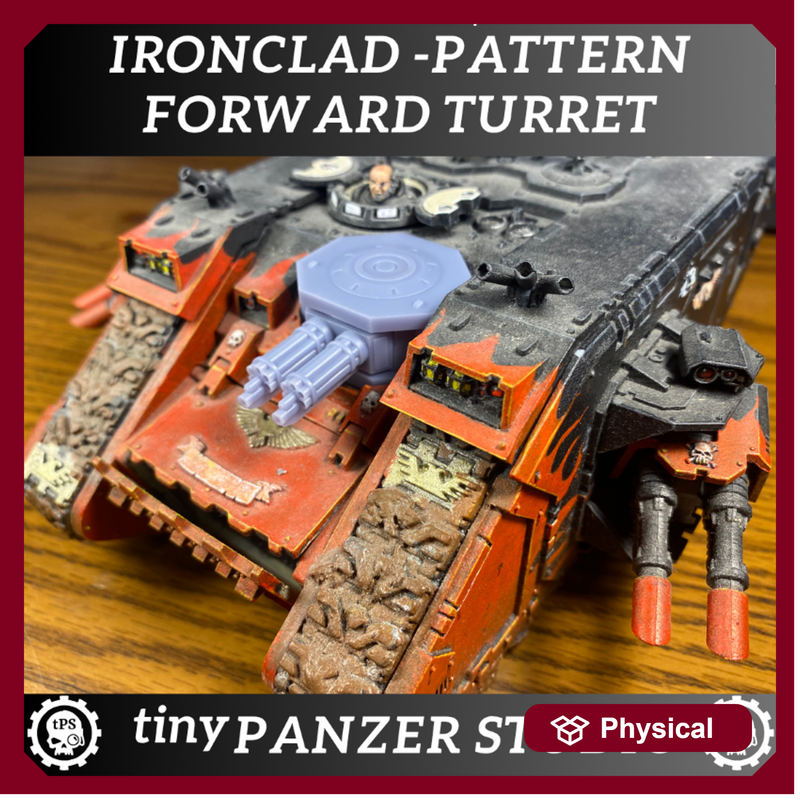 Forward Twin Weapon Mount for Heavy Transport