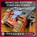 Forward Twin Weapon Mount for Heavy Transport