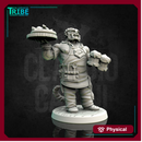 (0160) Male half orc human firbolg tiefling bar man