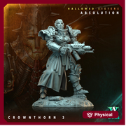 Sci-Fi Miniature Crownthorn Hallowed Sisters Absolution | 28mm,32mm, 54mm, 75mm,100mm Scales | Resin Mini | Archvillain Games - Only-Games