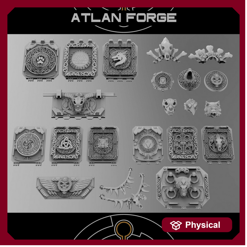 Asgardian Vehicle Ornaments