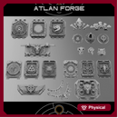 Asgardian Vehicle Ornaments