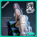 Chrysi Pin Up -  75mm plus 120mm (Presuported) - STL only