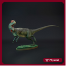 Dilophosaurus  running dinosaur