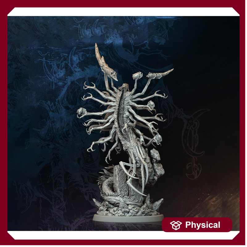 Eldritch Horror, Gibbering Mouther, Unpainted Mini | Large & Huge sizes | DnD 5e Pathfinder - Only-Games