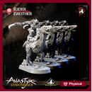 ANASTYR CHRONICLES - WARRIOR_BROTHER_MOUNTED (x4)