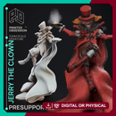 Jerry The Clown - Circus of Horrors - PRESUPPORTED - 32mm Scale