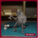 Skeleton Warrior 04 - TytanTroll Miniatures - DnD - Fantasy
