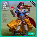 Bianca - Snow White miniature - STL only