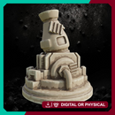 Stellar Energy Converter - Sci-Fi Power Station STL for Wargaming