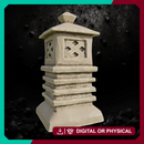 Kimonobe Stone Lantern - Asian-Inspired Garden Scenery STL for DnD & Wargaming