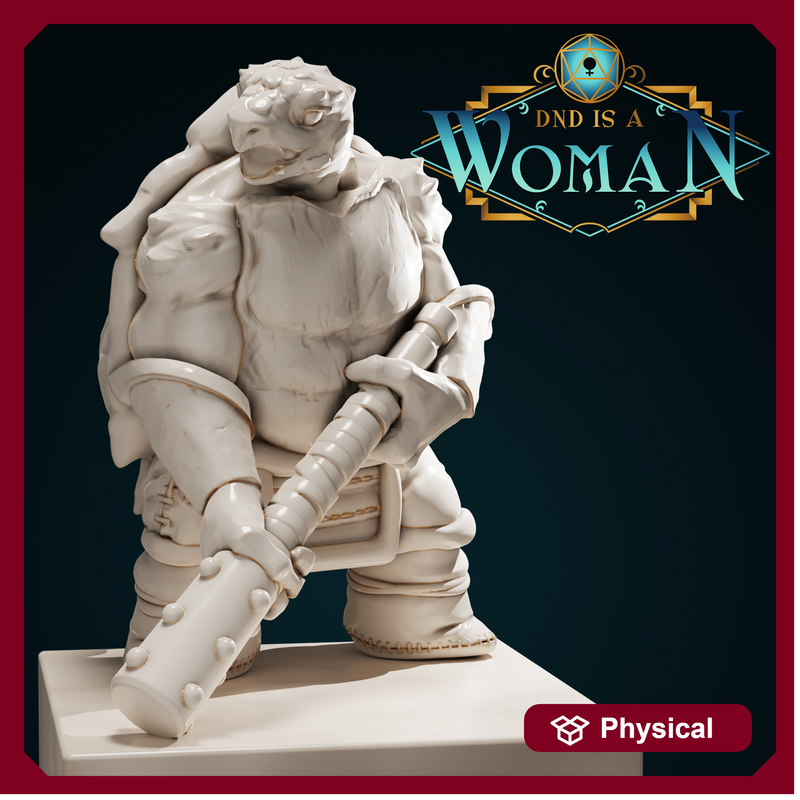 Tortle Barbarian - Coballasa - 28mm / 32mm / 75mm