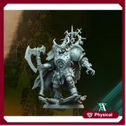 Sci-fi Hell Prince Armored Demon General Unpainted Miniature 5 Scales Infernal Tabletop RPG Mini - Only-Games