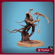 Ghost Undead Monster, Scythe or Sword Options (5 sizes), DnD 5e Unpainted Mini| 28mm, 32mm,54mm,75mm,100mm Scales | Dungeons & Dragons - Only-Games