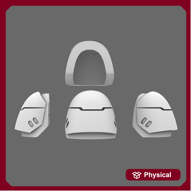 Space Knights V6 Stroud Smooth Shoulder Pad Type B X 10