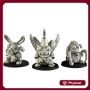 Space Rabbits 3 miniatures