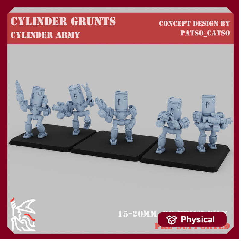 [Cylinder Army] Cylinder Grunt x5 - Only-Games