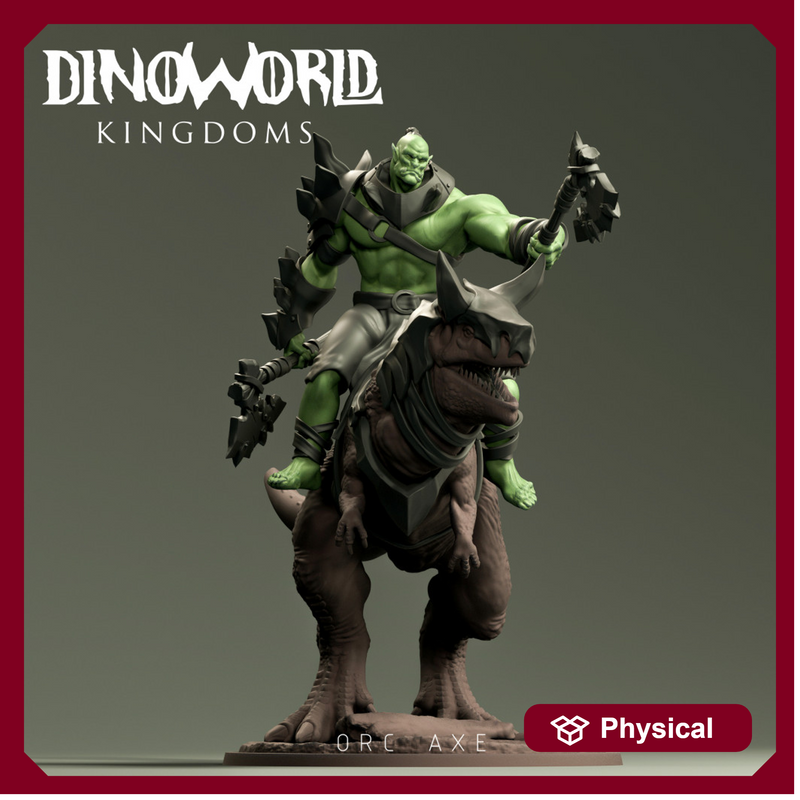 Carnotaurus Orc Mount axe