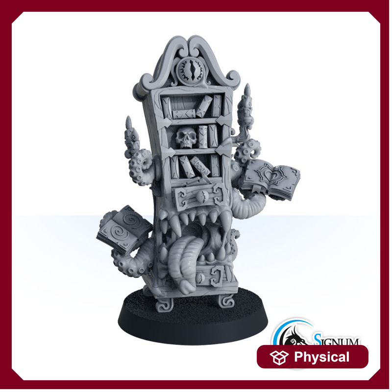 Triggered Mimic Bookcase
