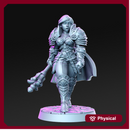 Caliope - Female knight- 32mm - DnD